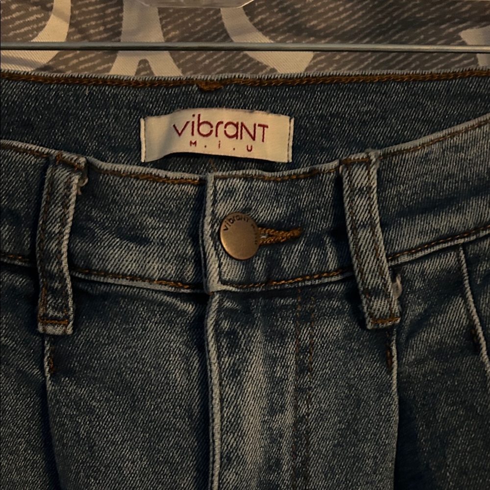 Vibrant M.I.U. Blue Denim Jeans